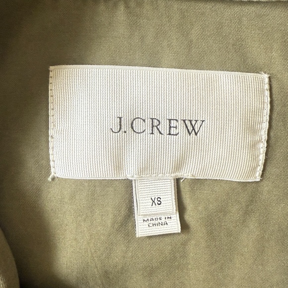 J.CREW Hunter Green Cotton Field Mechanic Military Utility Jacket - Picture 15 of 15